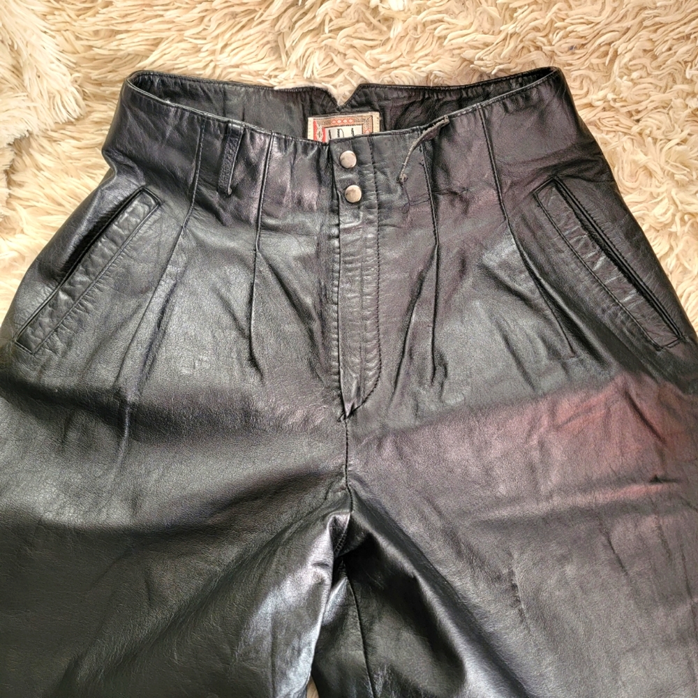 Vintage leather pants